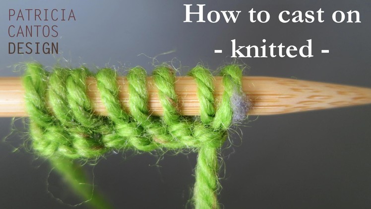How to cast on knitting