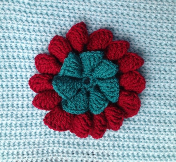 How to Crochet a Flower Pattern #24 by ThePatterfamily