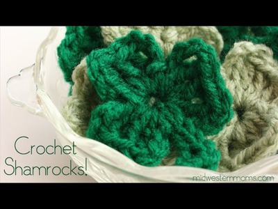 How to Crochet A Shamrock