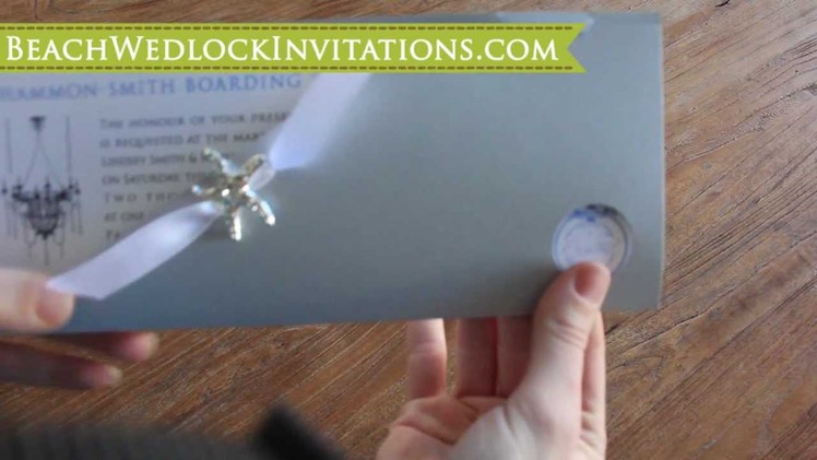 How to DIY Boarding Pass Wedding Invitations, How to Create Boarding Pass Invitations, Tutorial