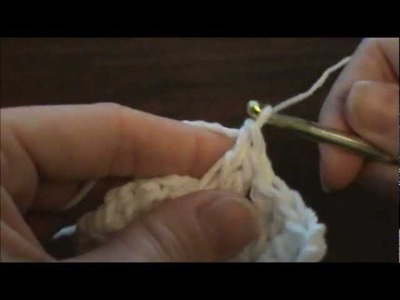 How to Double Crochet Right Handed Version