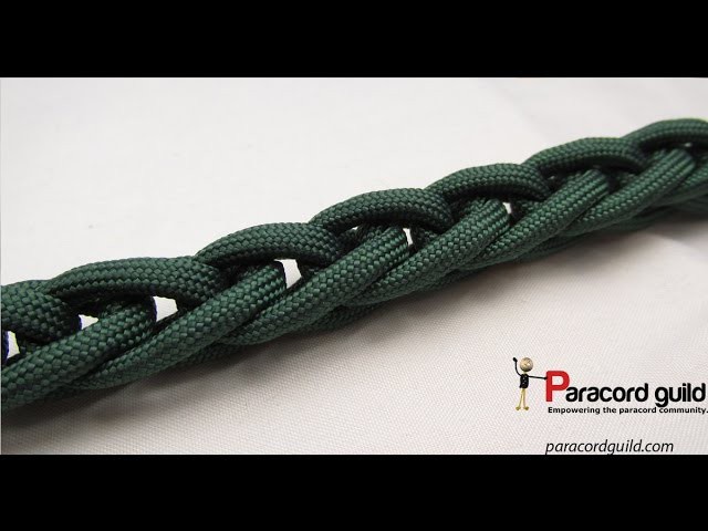 How to finger knit paracord