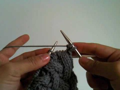 How to Knit: T7B - Twist 7 Back