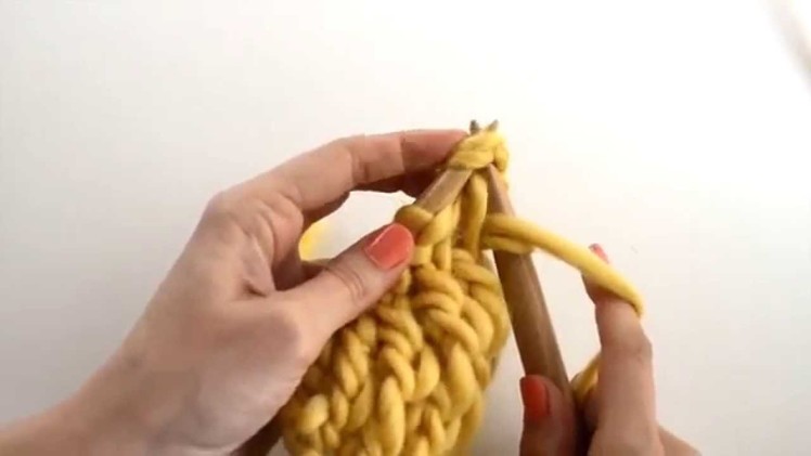 How to knit the Netted Stitch | We Are Knitters