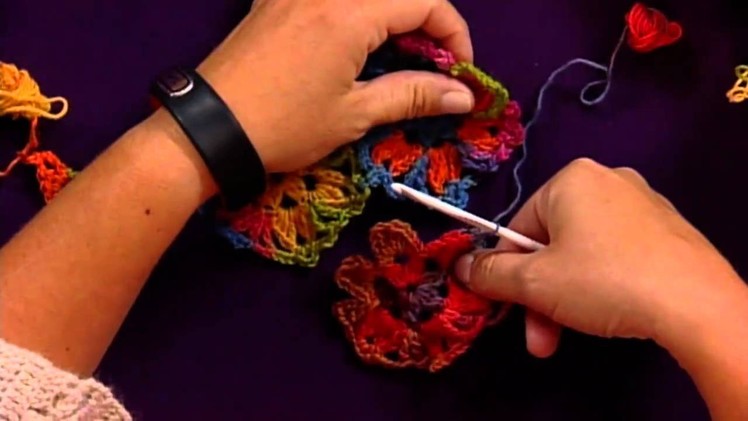 Learn How to Make More Crochet Motifs with Red Heart Yarns