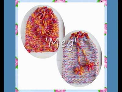 Meg Reversible Hot Water Bottle Cover Pyjama Case Bag Chunky Yarn Knitting Pattern