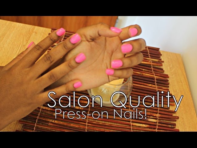 Salon Quality Press-on Nails ❤ DIY Tutorial