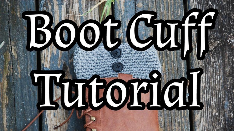 Simple Boot Cuffs