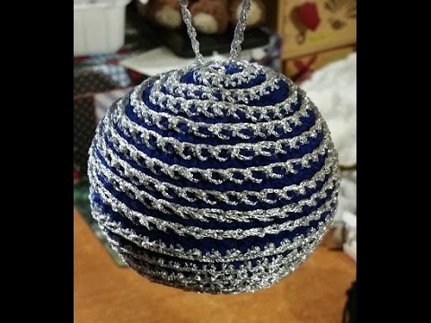 Tutorial pallina di Natale all'uncinetto amigurumi - Crochet Christmas ball