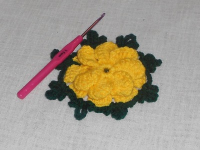 Uncinetto crochet fiore Bell - how to crochet flower - ganchillo flor