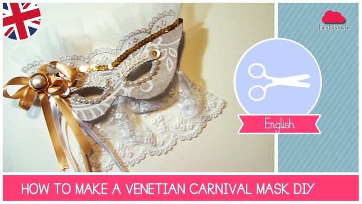 Chic Masquerade DIY Mask - Eyes Wide Shut Style