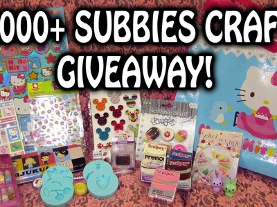 [CLOSED] 4,000+ Subbies Craft GIVEAWAY!