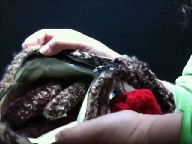 Crochet Clutch or Makeup Bag