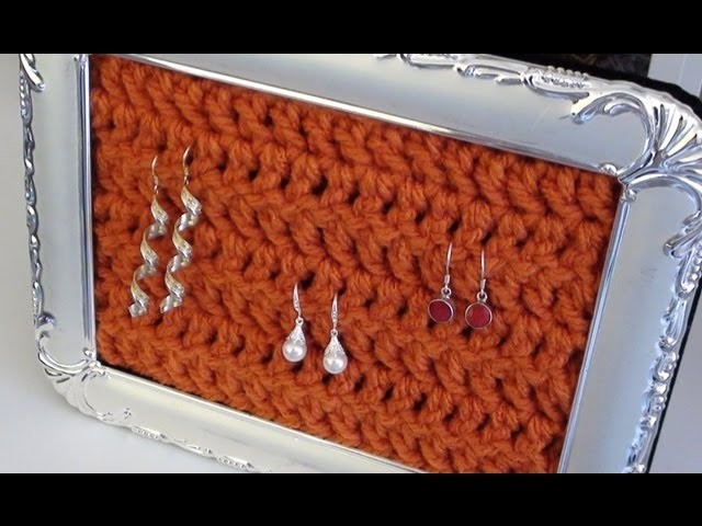 Crochet Earring Hanger Frame - Crochet Earring Holder