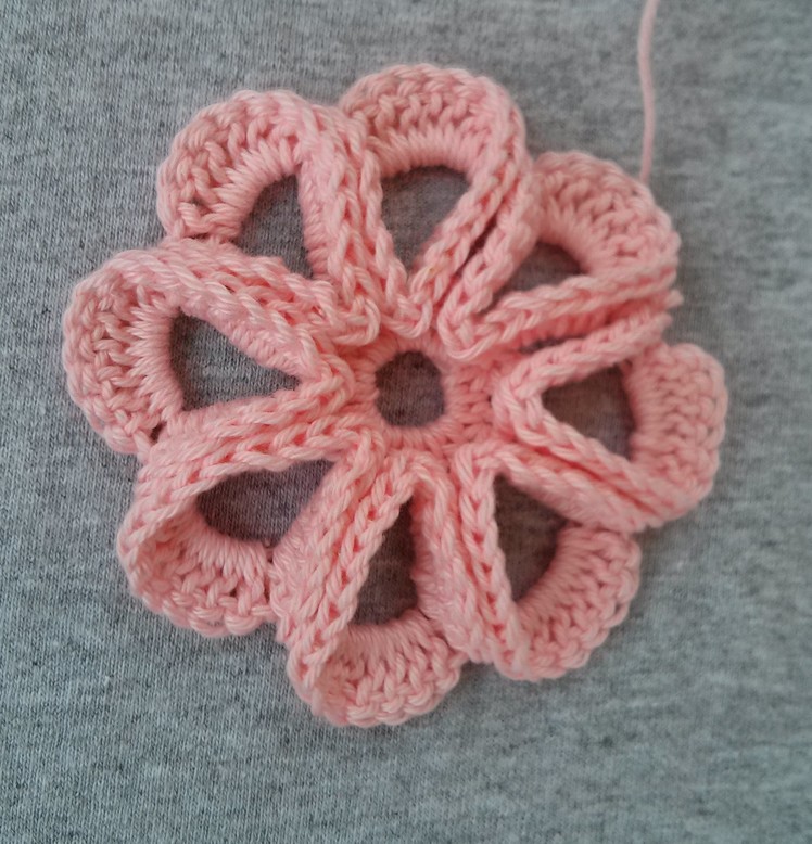 Crochet flower 7