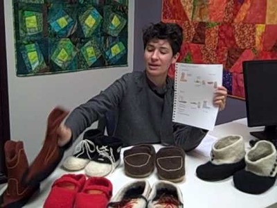 Designer Interview - Town and Country Slipper Kits