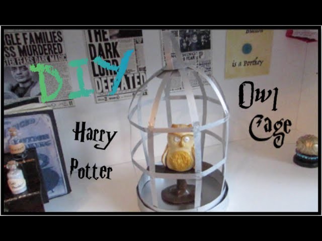 DIY Harry Potter Prop I Paper Craft Origami Owl Cage