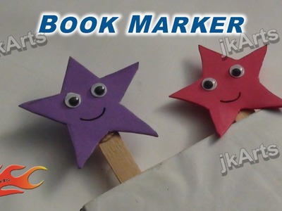 DIY  How to make Bookmarker (Easy craft for kids) -  JK Arts 257