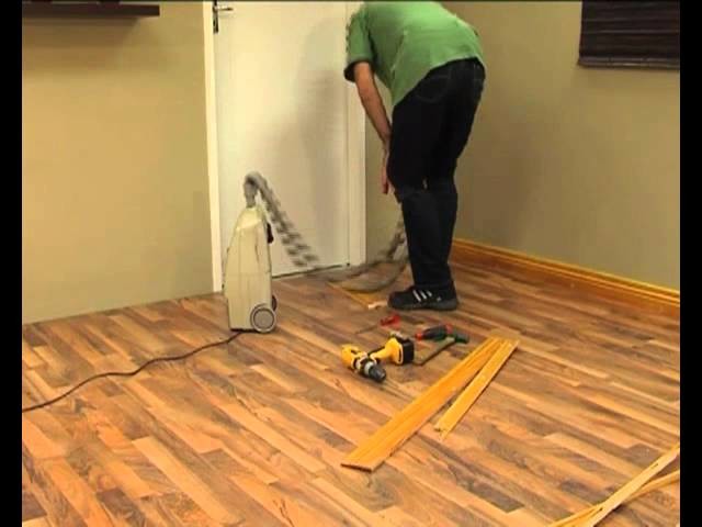 DIY Laminate floors | How to install Skirtings and trims for laminate floors