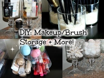 DIY: Makeup.Brush Organizer!
