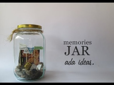 DIY memories jar