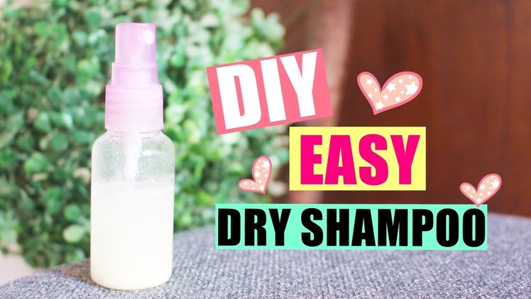 DIY Quick and Easy Dry Shampoo!! (2 products only!) | DIYwithKIM