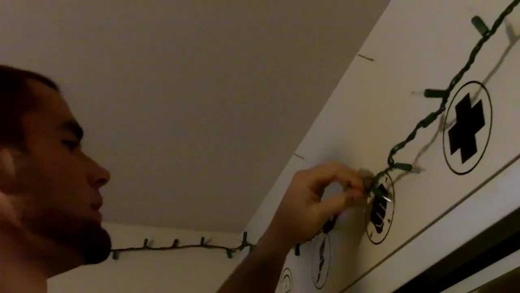 Dorm DIY - How to Create Custom Dorm Lighting with Christmas Lights and a Dimmer