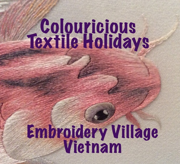 Embroidery hand sewing village - Vietnam travel tours