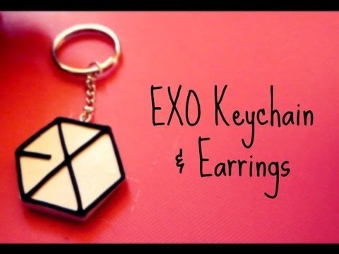 EXO Keychain & Earrings
