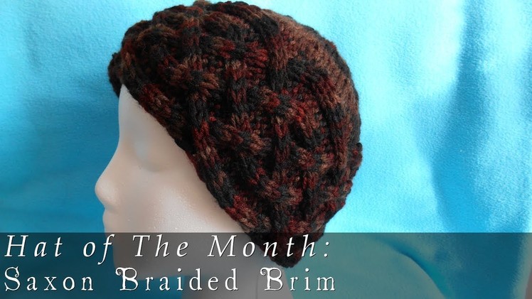 Hat of The Month  |  December 2013  |  Saxon Braided Brim