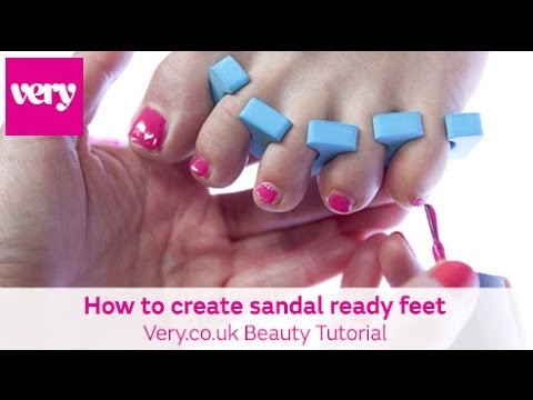 How to create the sandal ready feet | Very.co.uk DIY Nail Tutorial
