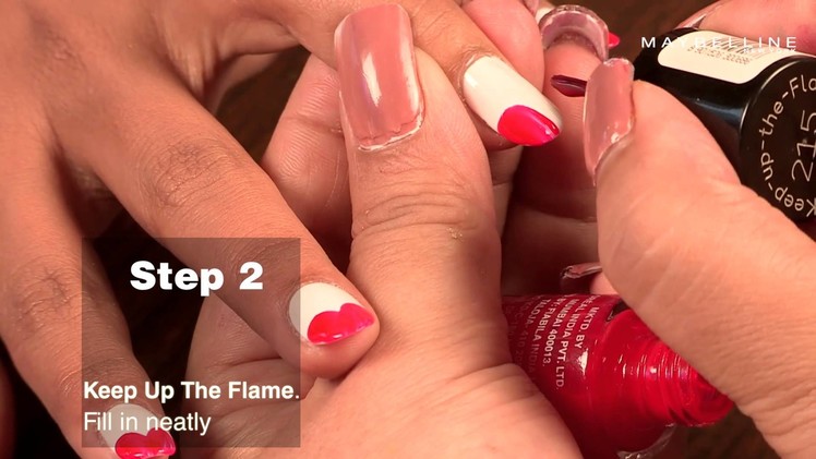 How To Do the Color Show Sweet Heart DIY Nail Art
