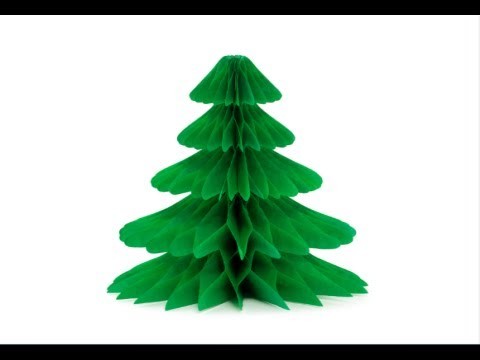 How to Make a Paper Christmas Tree