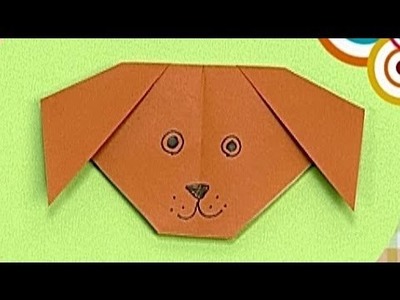 How to make a Paper Dog (Tutorial) - Paper Friends 38 | Origami for Kids