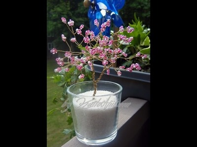 How to make a seed bead tree (small)