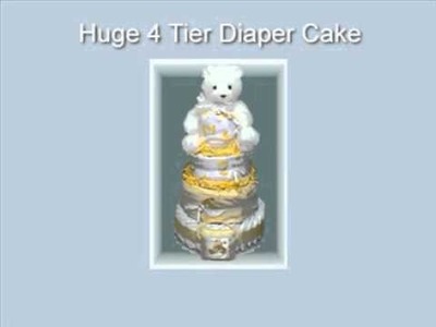 How to make diaper cake.diaper cake tutorial.diy diaper cake.how to make a diaper cake.diaper cake