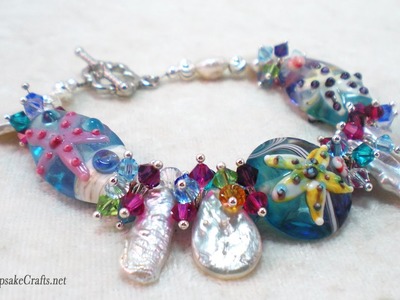 How To Make Summer Sparkles Bracelet