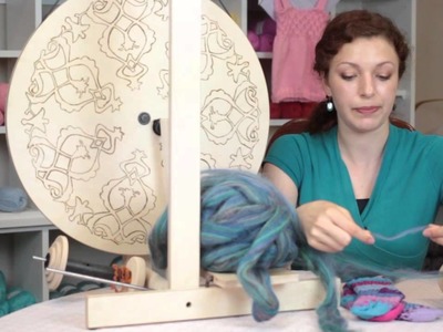 How to Spin Yarn for Socks : Fiber Arts 101