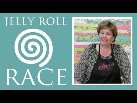 Jelly Roll Race!  A Quilt Top in Less Than an Hour!