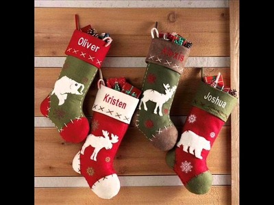 Knitted Christmas Stockings Vintage Designs and Exquisite Detailing
