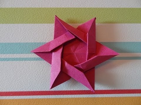 Origami Star of David (HD)