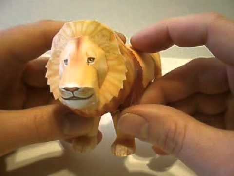Papercraft Lion - Leo - Aslan from Narnia