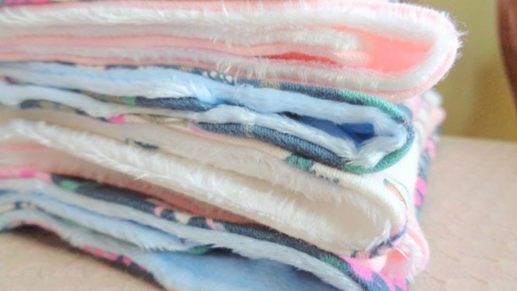 Sew Soft Jersey Fabric Baby Burp Cloths - DIY Crafts - Guidecentral