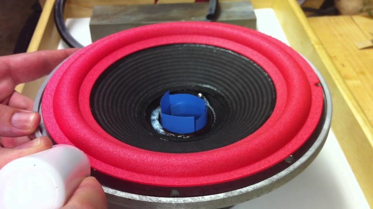 Speaker Repair - Refoaming a Woofer