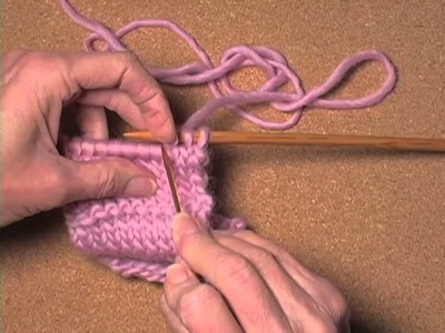 Twisted Stitches: Through the Back Loop