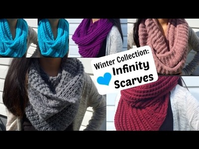 ♡ Winter Collection: Infinity Scarves ♡