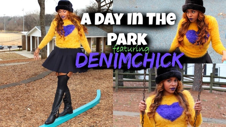 A Day In The Park Outfit Of The Day Featuring Denim Chick