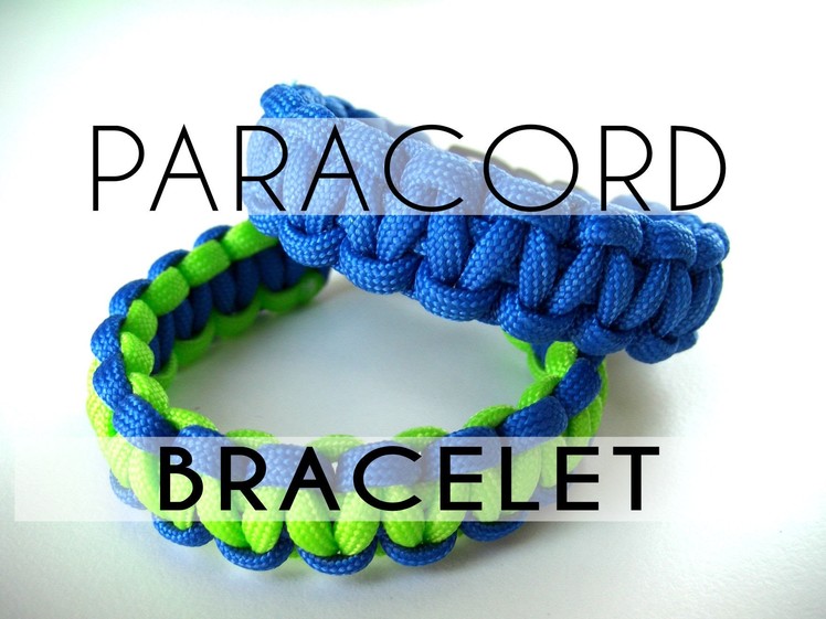 Beading Ideas - Square Knot Paracord Bracelet