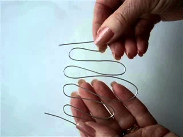 BENT WIRE NECKLACE, how to diy jewelry,