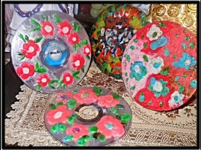 CD`s  and Clay Crafts ideas